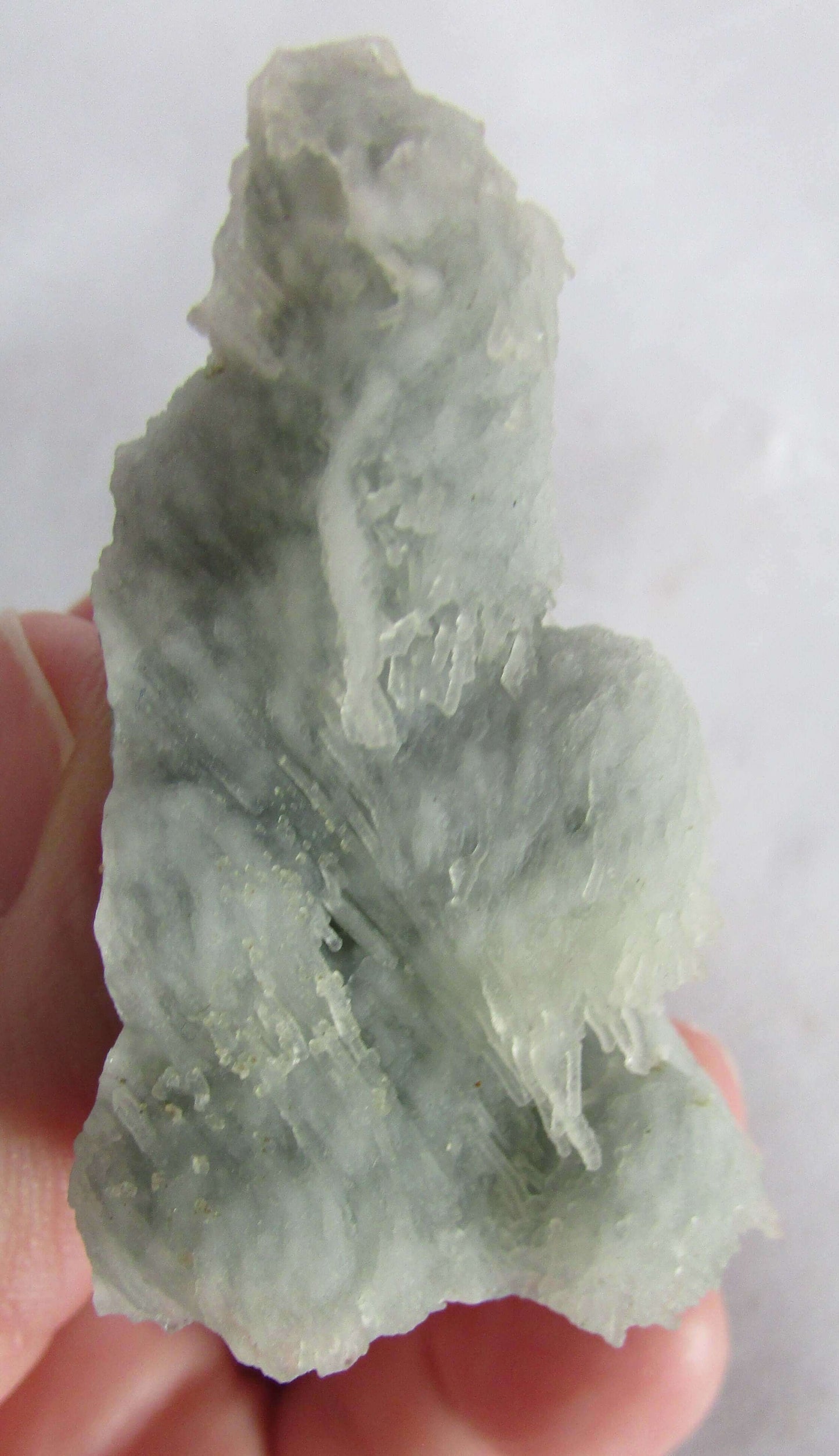 Windswept Blue Chalcedony, India Crystals (MIM105)
