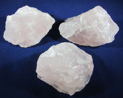 rough unpolished Rose Quartz brazil crystal