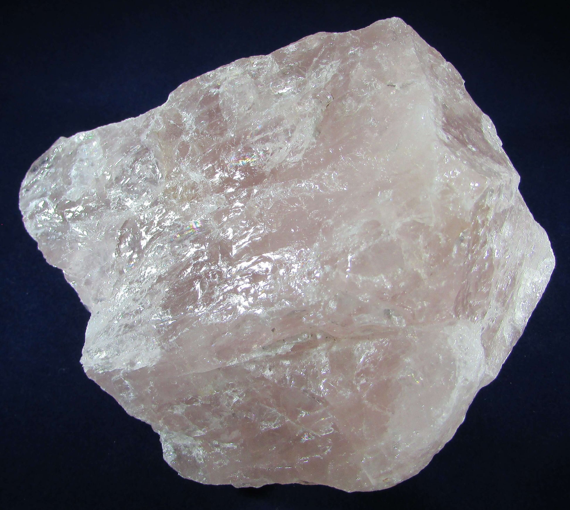 rough unpolished Rose Quartz brazil crystal