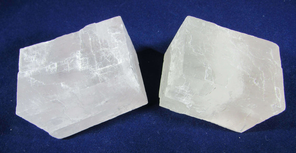 Natural Unpolished Optical Calcite, Ice Calcite from Brazil