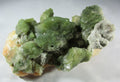 celadonite heulandite crystal mineral, rough celadonite
