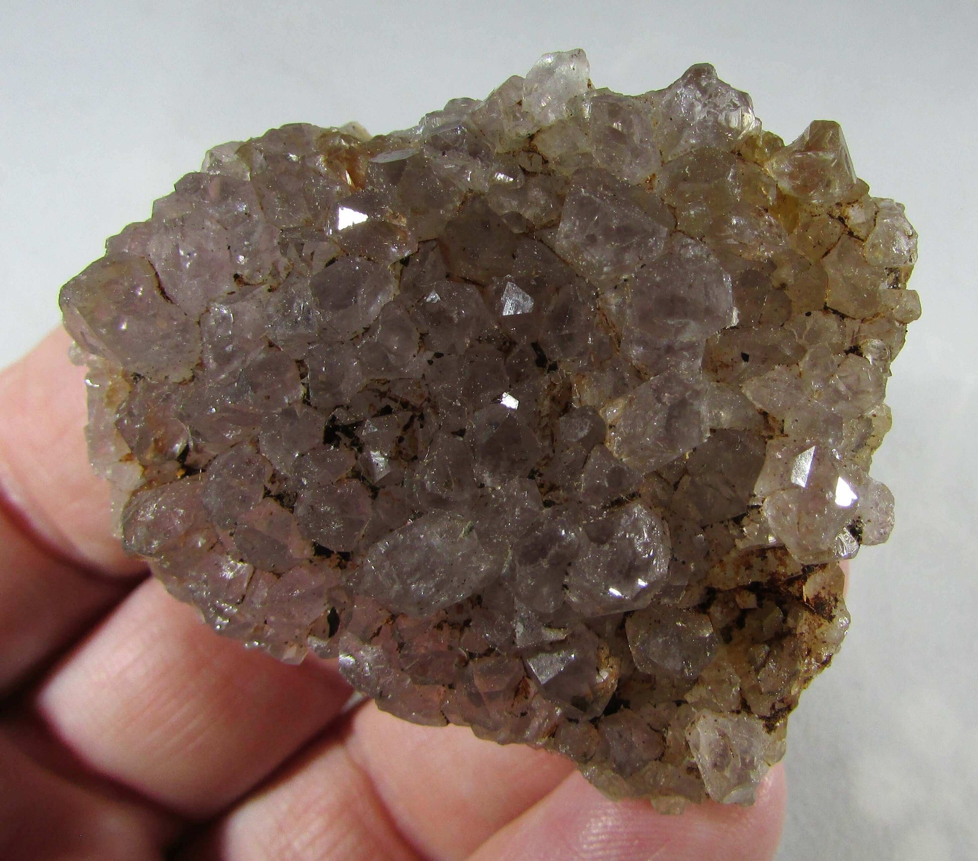smoky amethyst crystals, natural amethyst cluster, brazil crystal