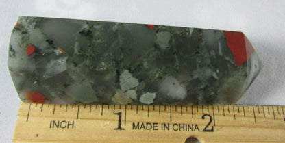 bloodstone crystal pillar, ethically sourced crystals