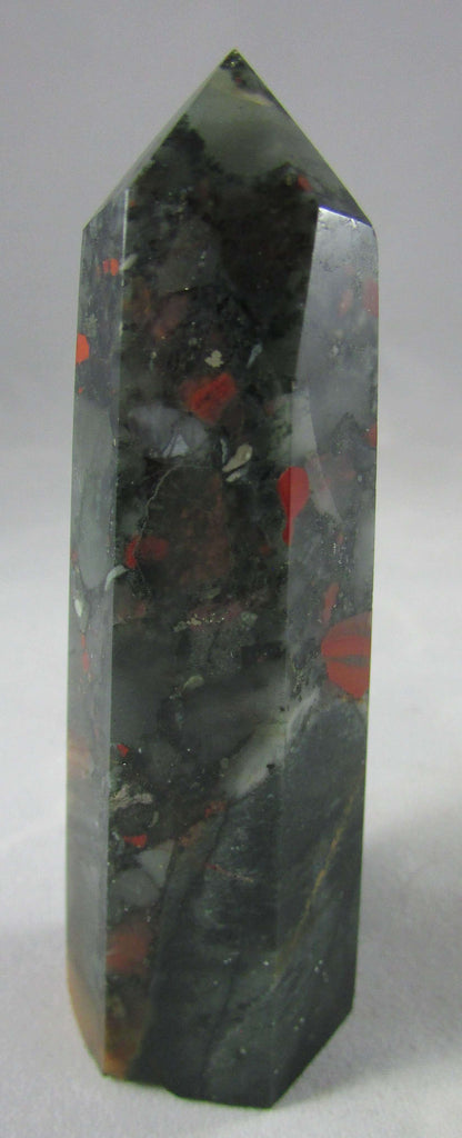 bloodstone crystal pillar, ethically sourced crystals