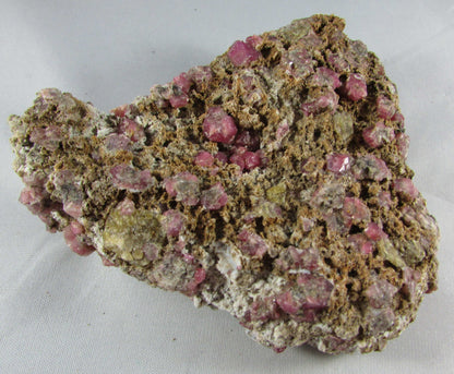 natural unpolished garnet, ethically sourced, mexico mineral