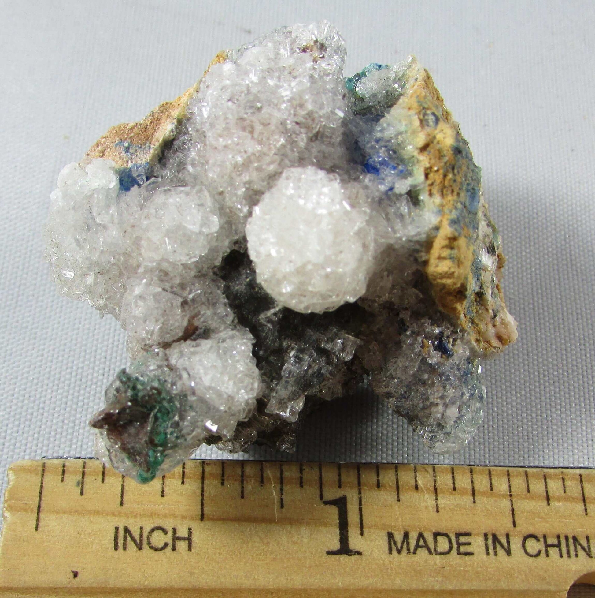 dolomite rosasite rough crystal morocco minerals