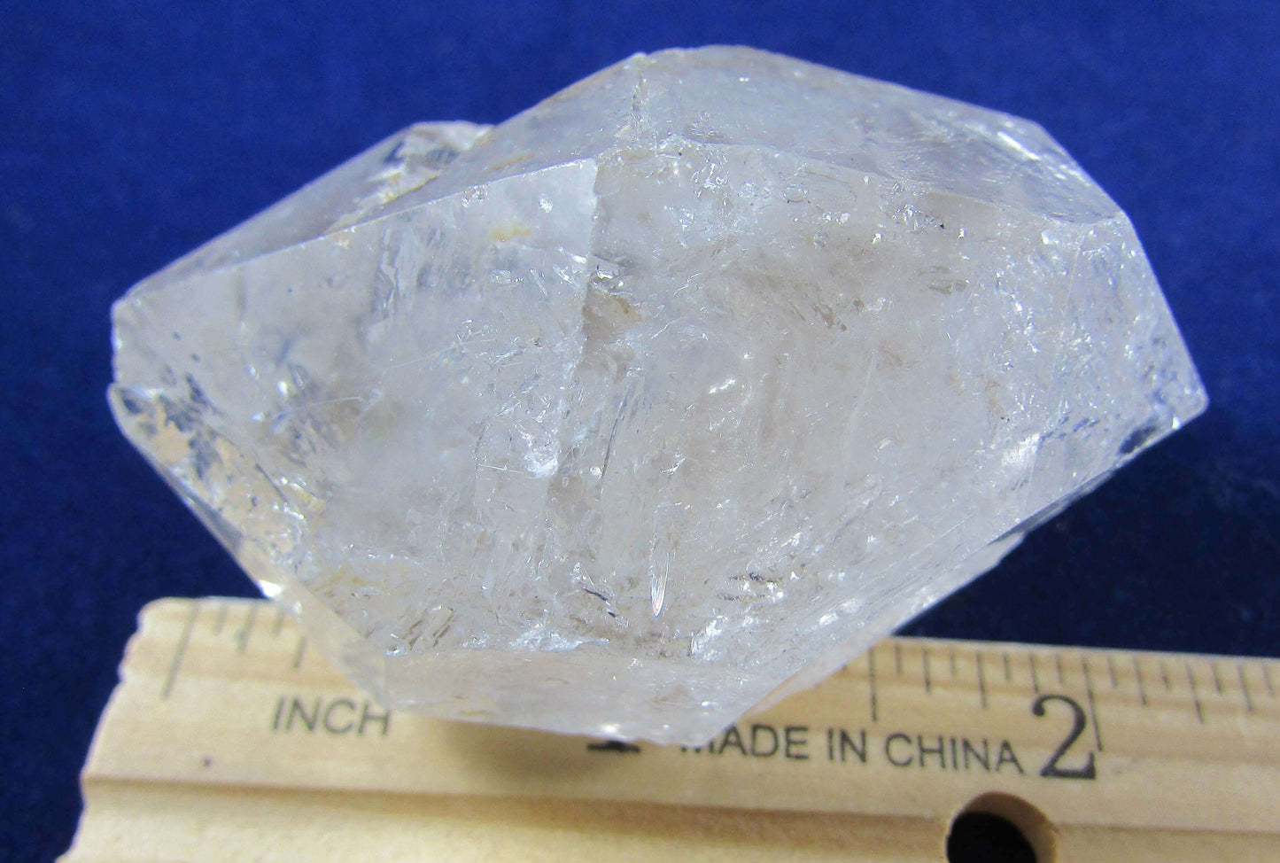 Natural Double Terminated Fenster Quartz, Mexico Mineral