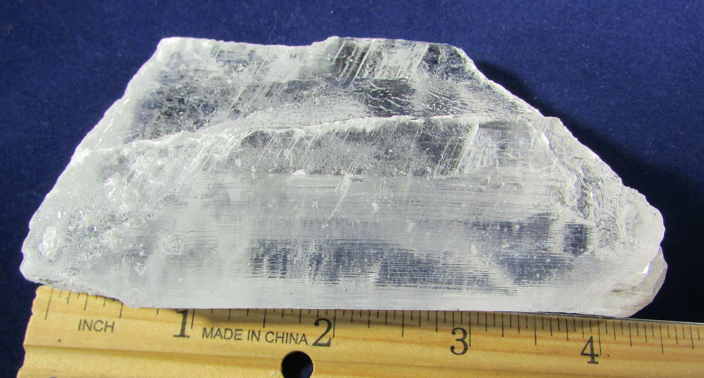 Gemmy Mexico Selenite Crystal Charging Slice (GM161)