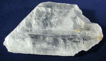 Natural Raw Gemmy Selenite transparent Crystal Plate, Mexico