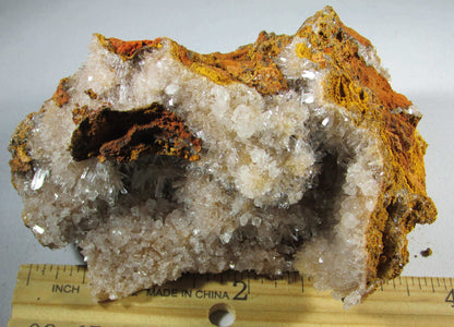 genuine natural Hemimorphite Mimetite Crystal Cluster, Durango Mexico