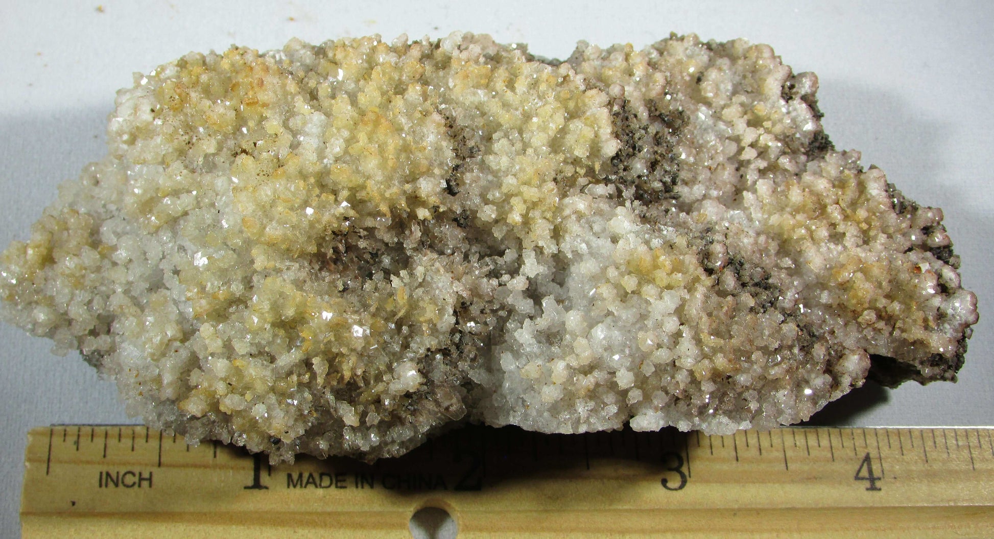 genuine natural Hemimorphite Mimetite Crystal Cluster, Durango Mexico