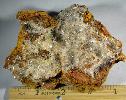 genuine natural Hemimorphite Mimetite Crystal Cluster, Durango Mexico