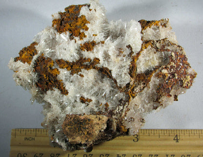 genuine natural Hemimorphite Mimetite Crystal Cluster, Durango Mexico