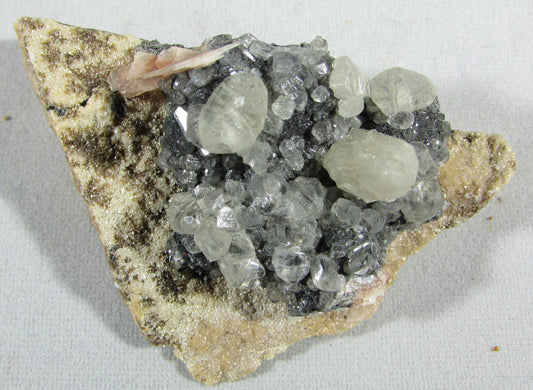 Cerussite Barite Galena mineral ethically sourced from Morocco Mineral