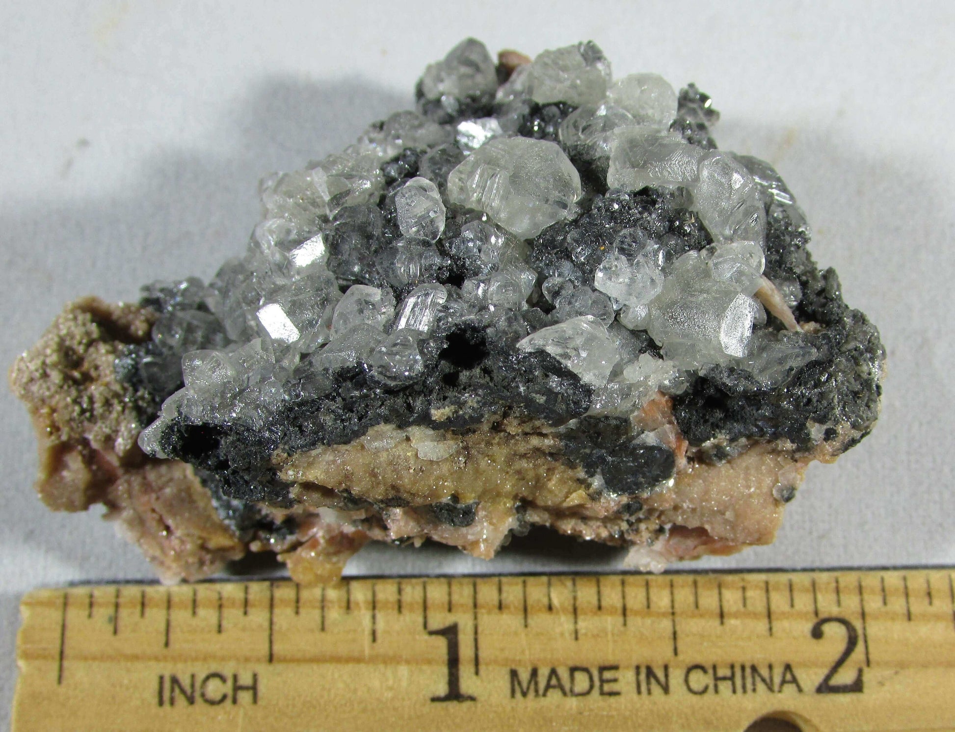 Cerussite Barite Galena mineral ethically sourced from Morocco Mineral