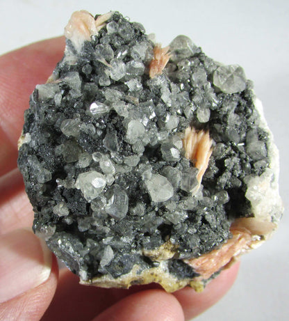 Cerussite Barite Galena mineral ethically sourced from Morocco Mineral