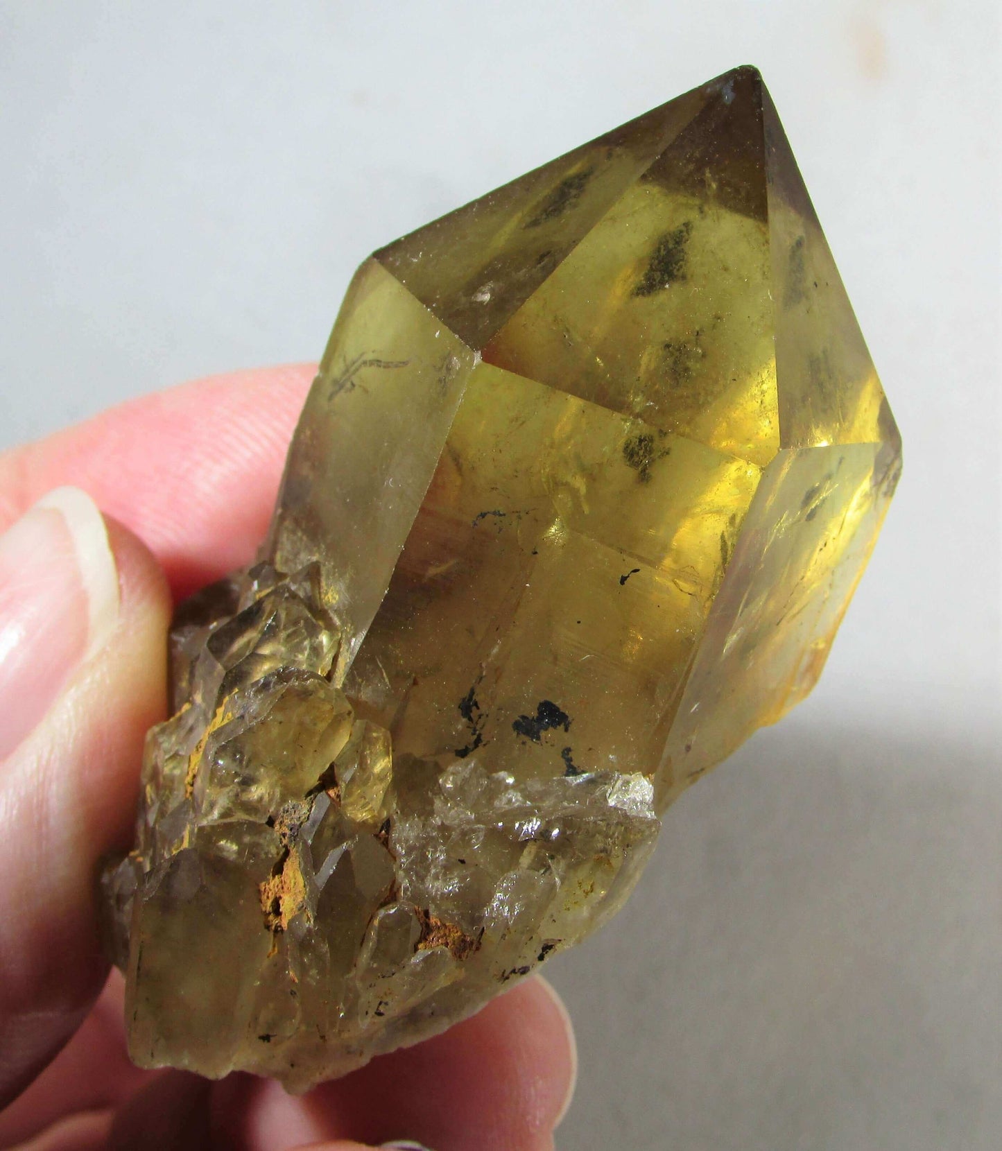 Kundalini Citrine, Congo Energy Healing Crystal (GD104)