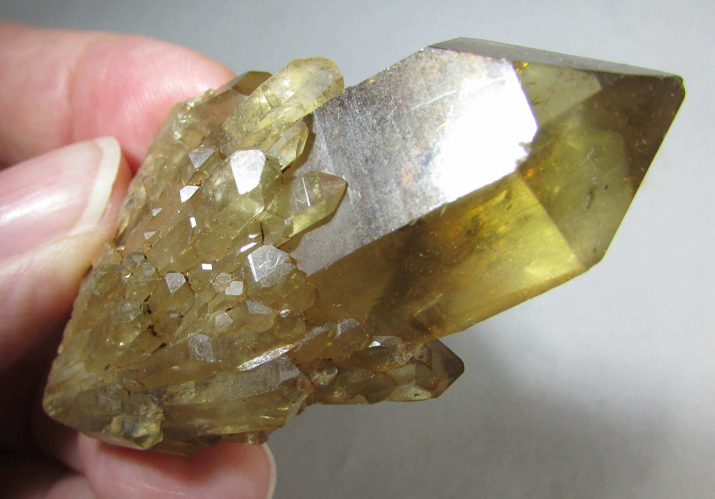 Kundalini Citrine, Congo Energy Healing Crystal (GD106)