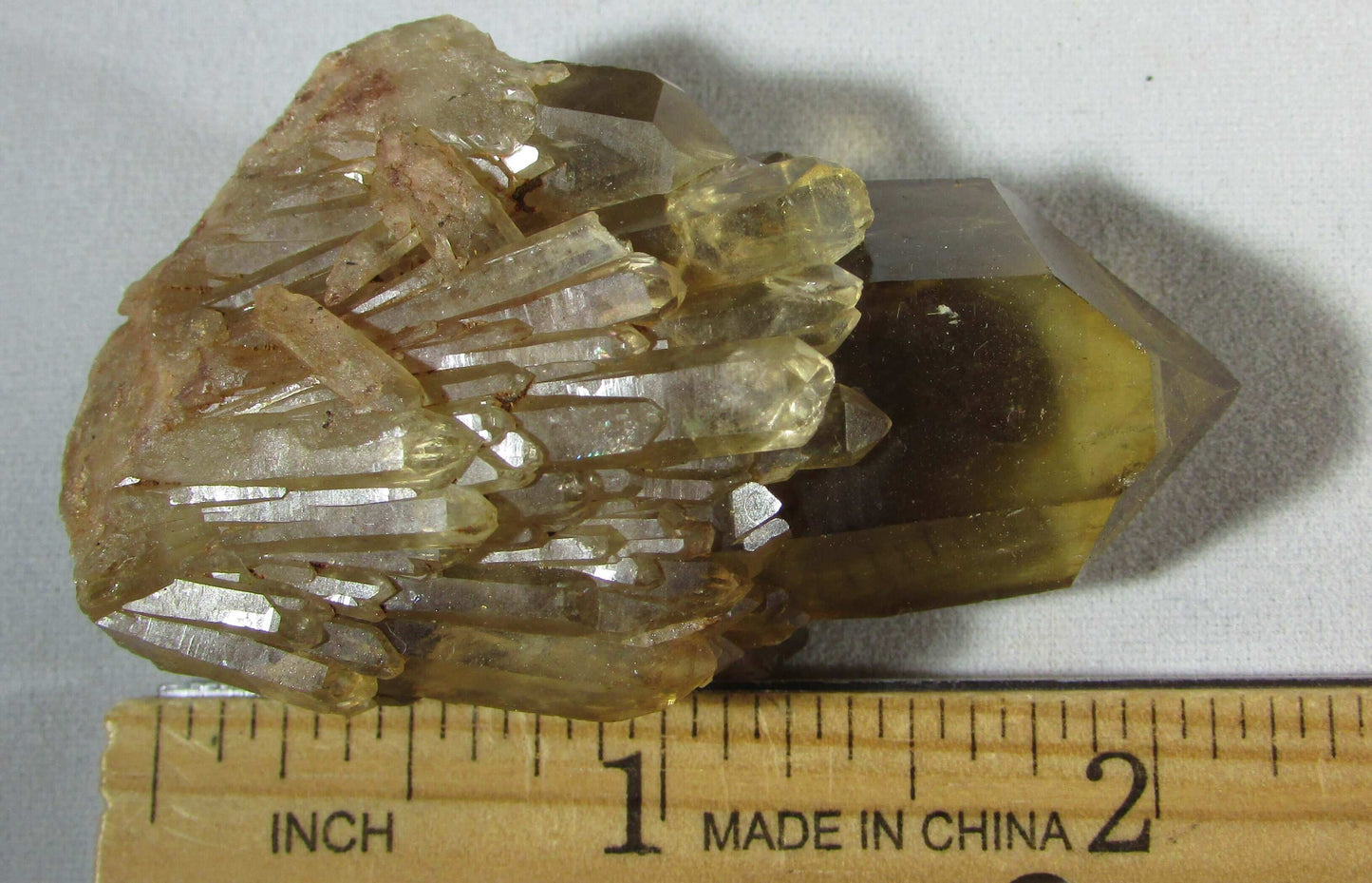 Kundalini Citrine, Congo Energy Healing Crystal (GD106)