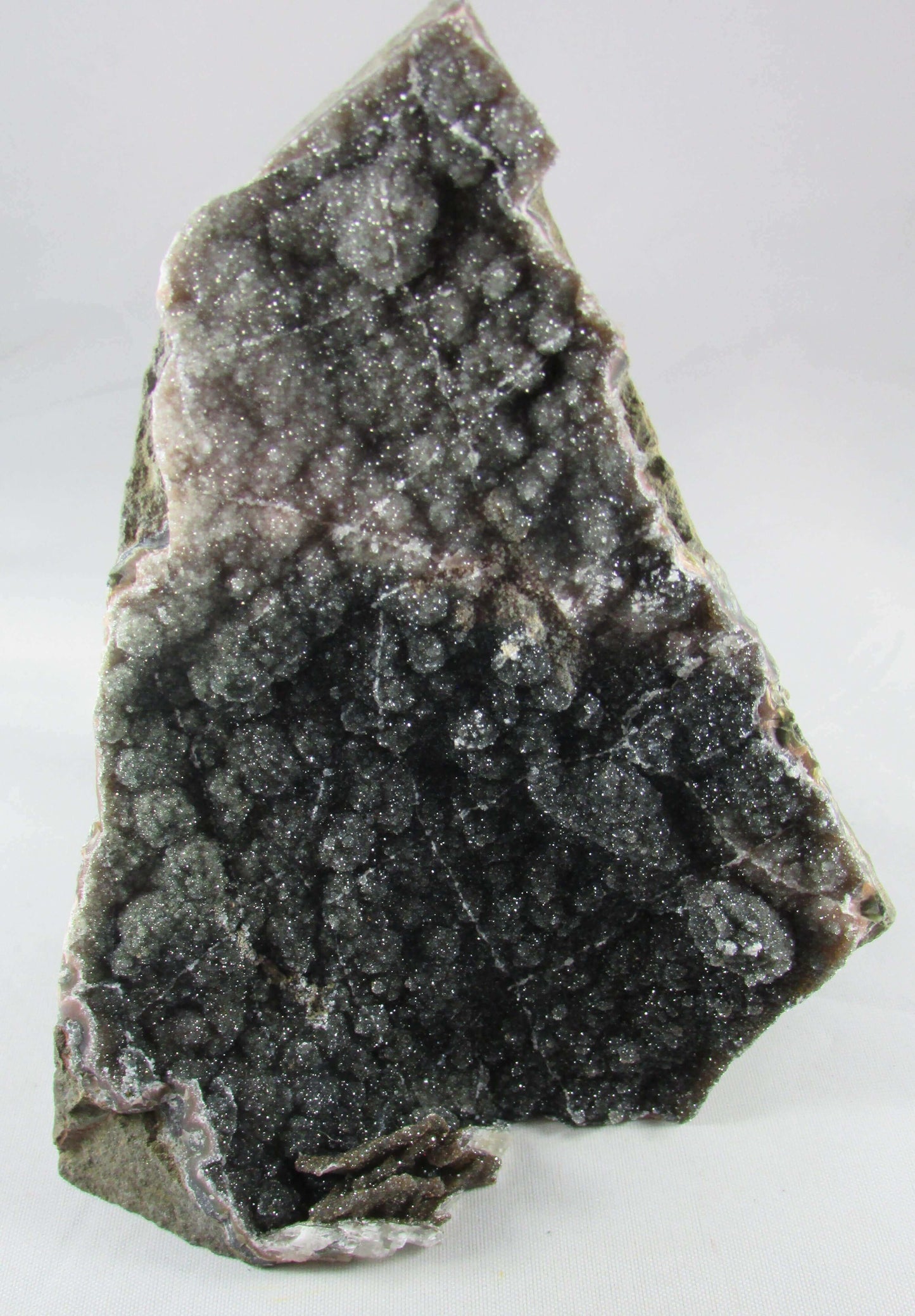 black galaxy amethyst crystals, genuine amethyst, brazil