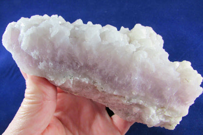 natural amethyst calcite crystal cluster