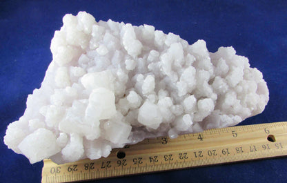 natural amethyst calcite crystal cluster