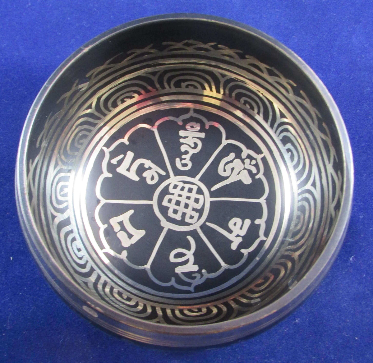 Authentic Nepal OM Singing Bowl — Spiritual Sound Bath & Energy Balancer