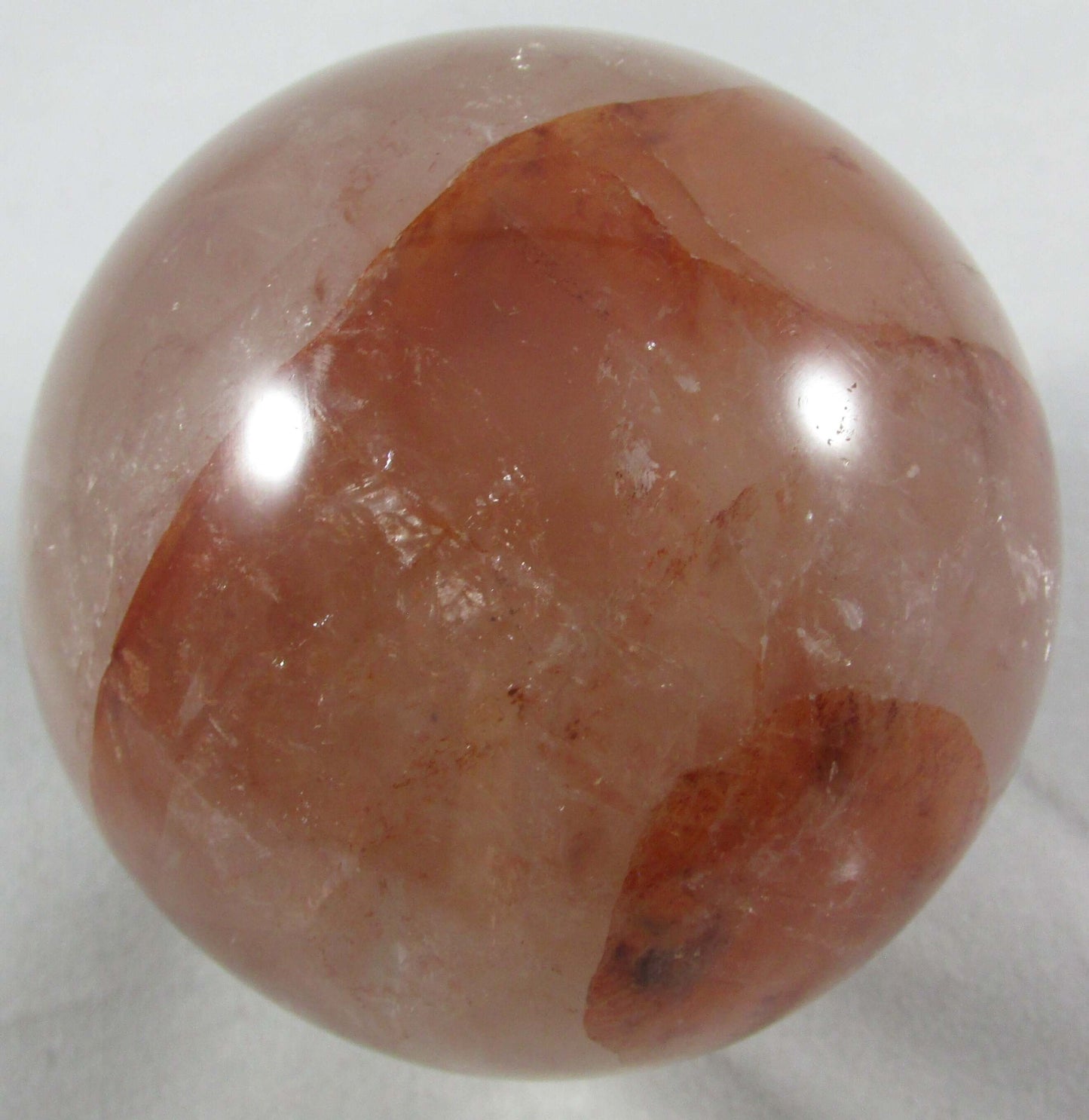 Red Hematoid Crystal Sphere (ETE101)