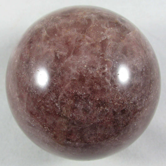 strawberry quartz crystal sphere, tanzania crystals