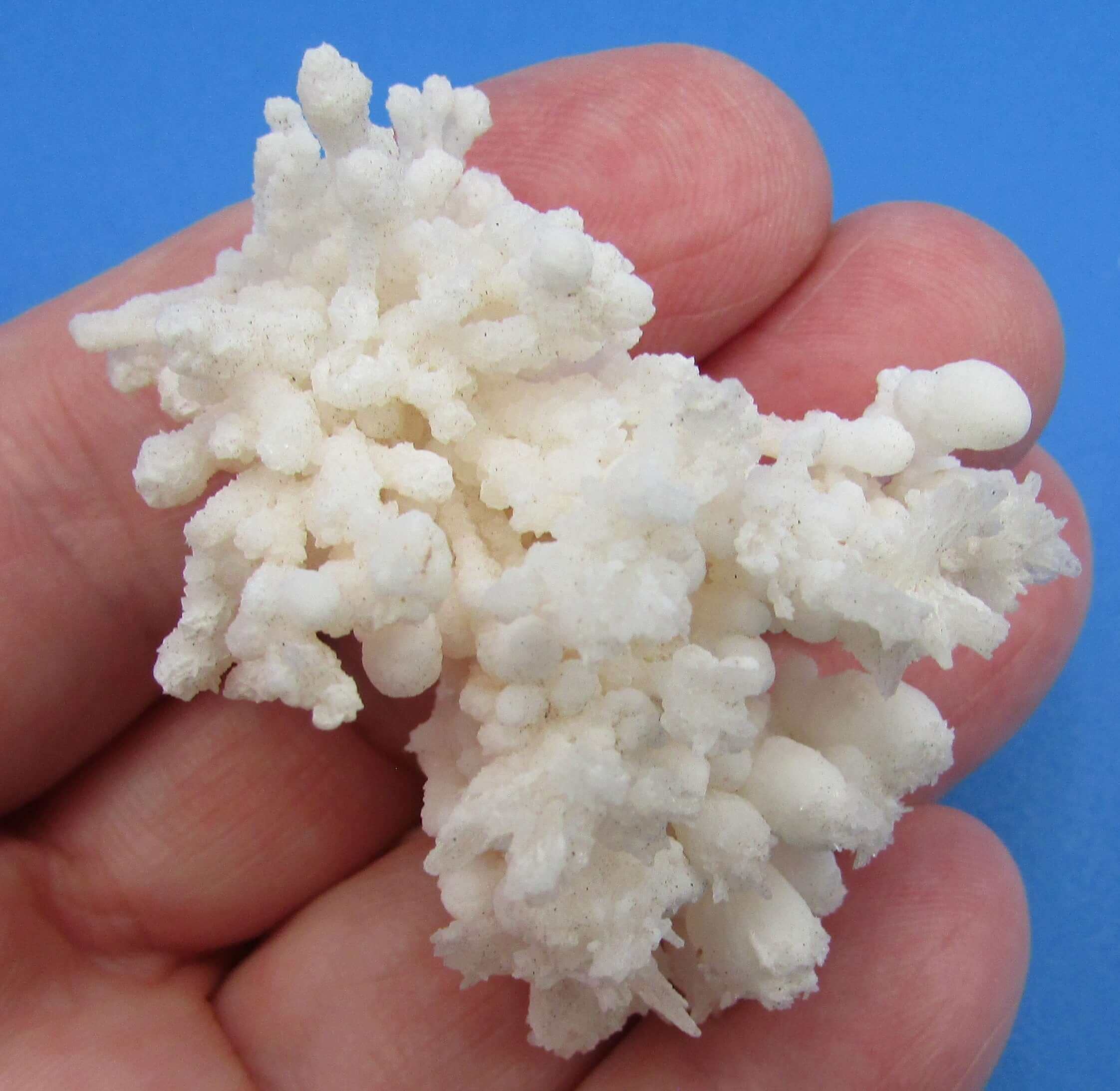 Cave Aragonite Cluster, Mineral Specimen Morocco