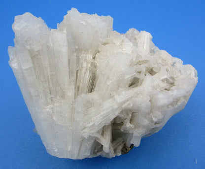 scolecite crystal cluster, natural scolecite, india crystals