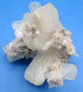 stilbite flower crystal cluster, stibite fan crystals