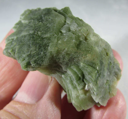 celadonite heulandite crystal mineral, rough celadonite