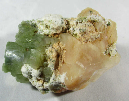 celadonite heulandite crystal mineral, rough celadonite