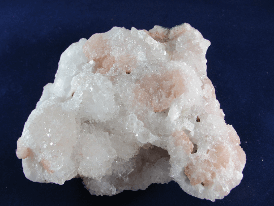 Pink White Amethyst Quartz Cluster, Brazil (#7) Crystals
