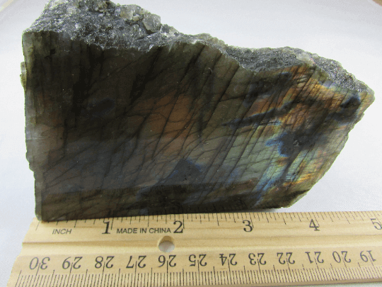 Labradorite Blue Flash, Madagascar (#3) Crystals