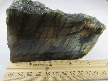 blue flash labradorite, natural labradorite, madagascar