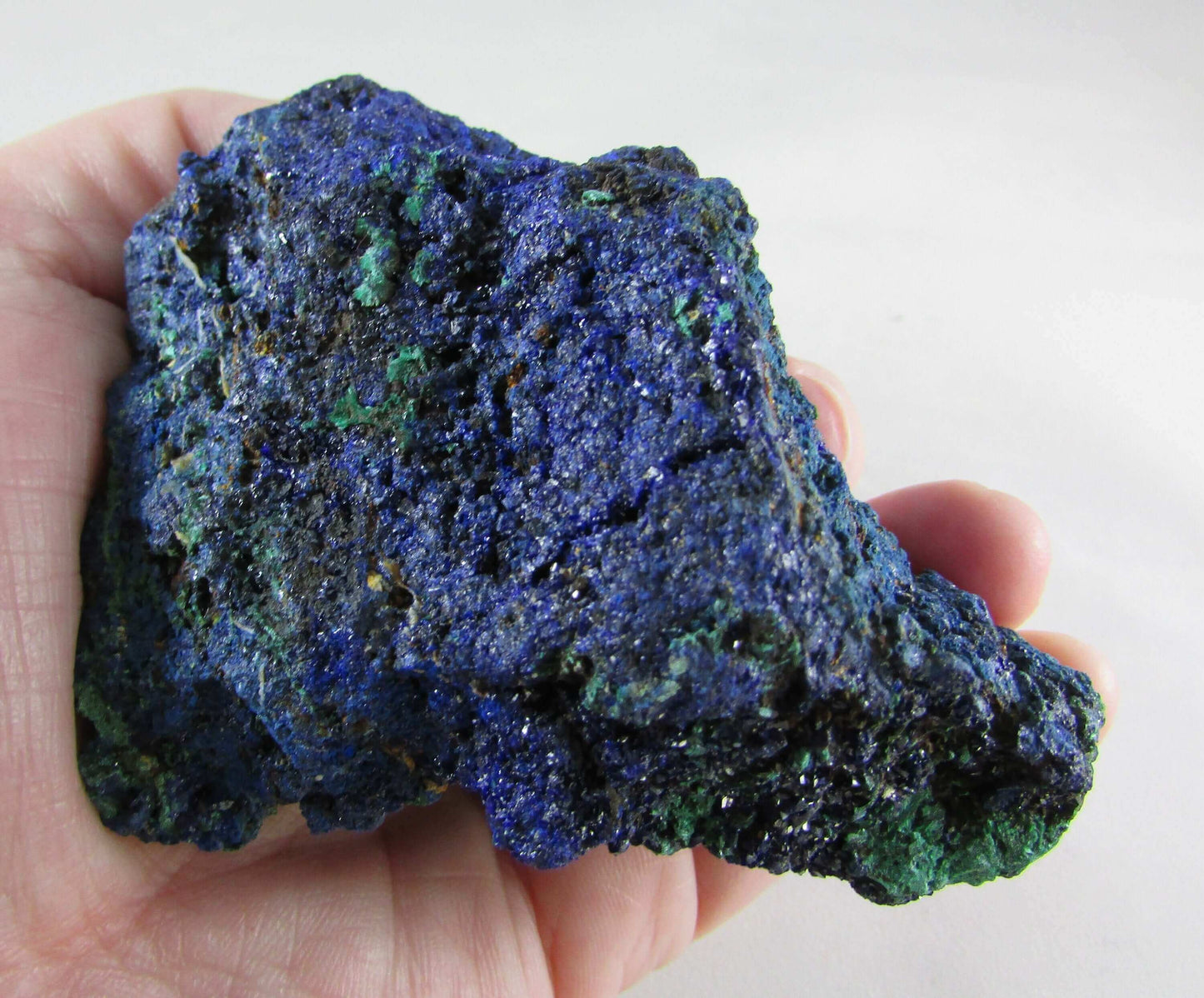 azurite malachite natural rough unpolished mineral