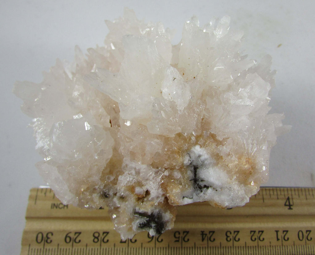 White Fan Calcite – Higher‑Spiritual Realms, Aura Protection, Angel Stone [ALC11]