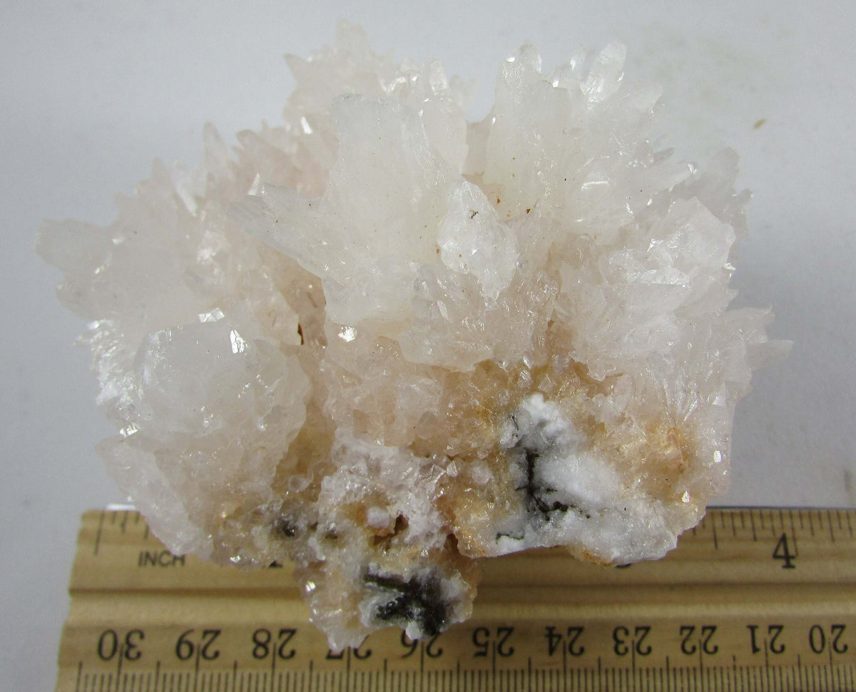 White Fan Calcite – Higher‑Spiritual Realms, Aura Protection, Angel Stone [ALC11]