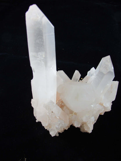 pink himalayan quartz crystals, himalayan quartz crystals