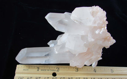 pink himalayan quartz crystals, himalayan quartz crystals