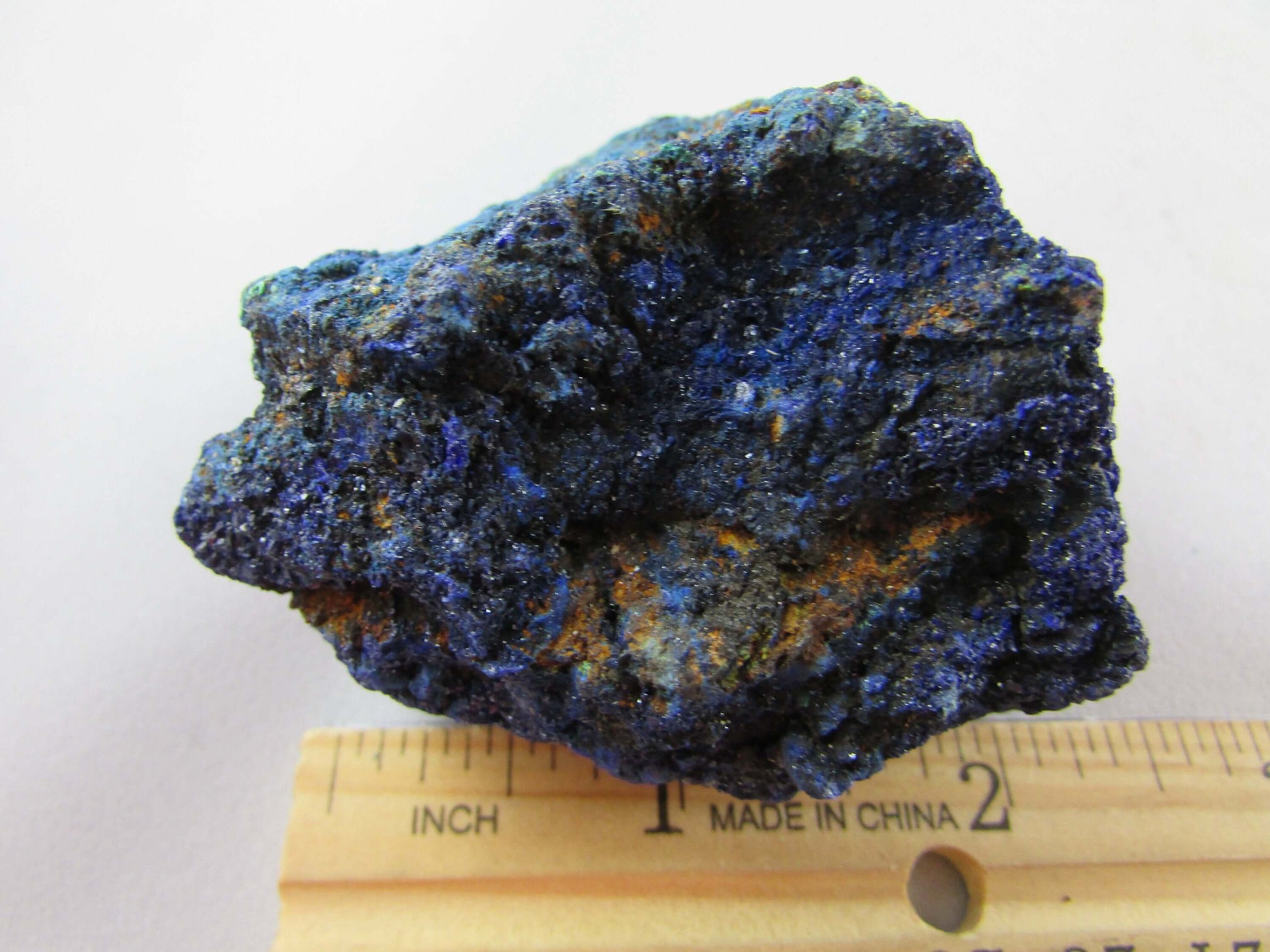azurite malachite natural rough unpolished mineral