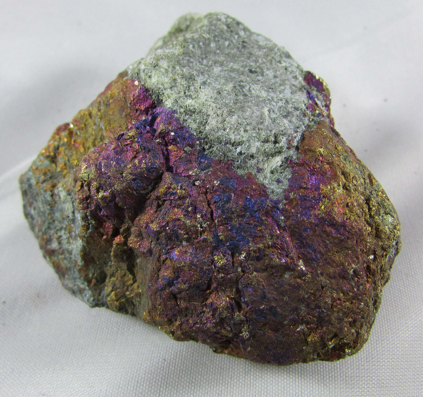 Chalcopyrite, Peacock Ore (#8) Crystals