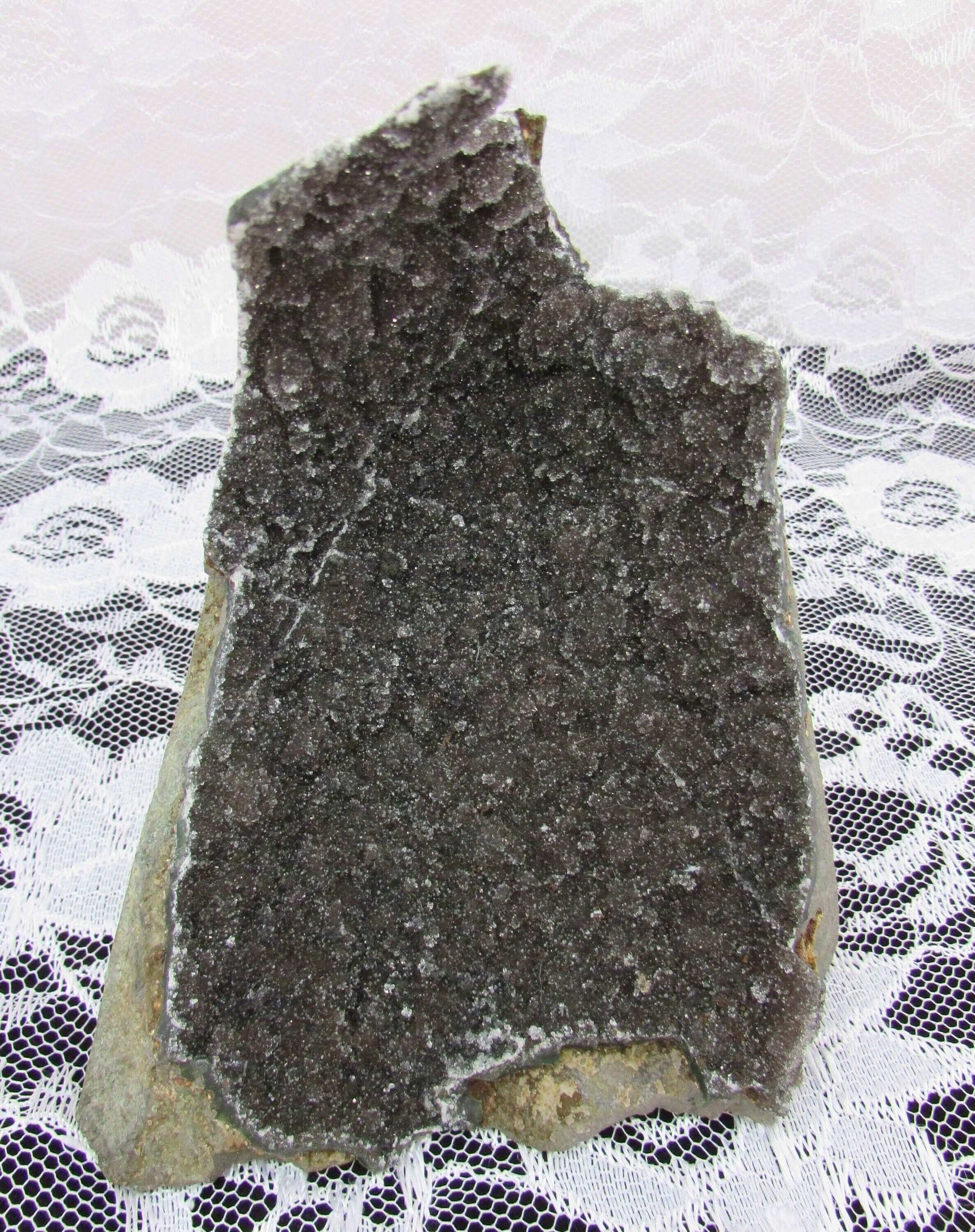 black galaxy amethyst crystals, genuine amethyst, brazil