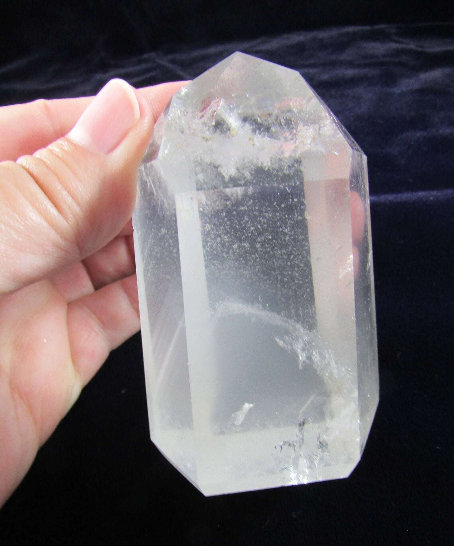 natural phantom quartz crystals, ethically sourced brazil