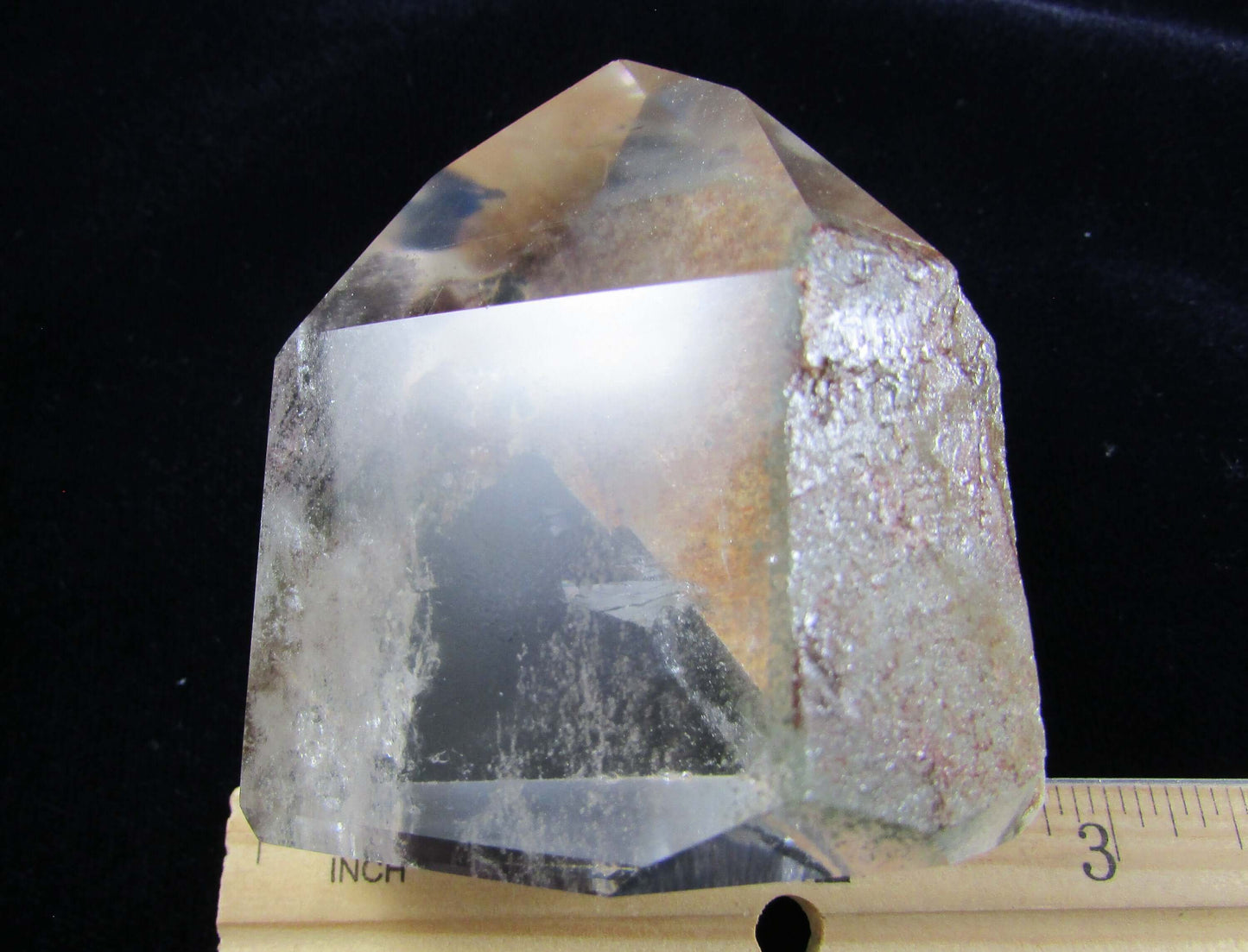 natural phantom quartz crystals, ethically sourced brazil
