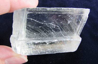 Natural Unpolished Optical Calcite, Ice Calcite from Brazil