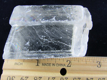 Natural Unpolished Optical Calcite, Ice Calcite from Brazil