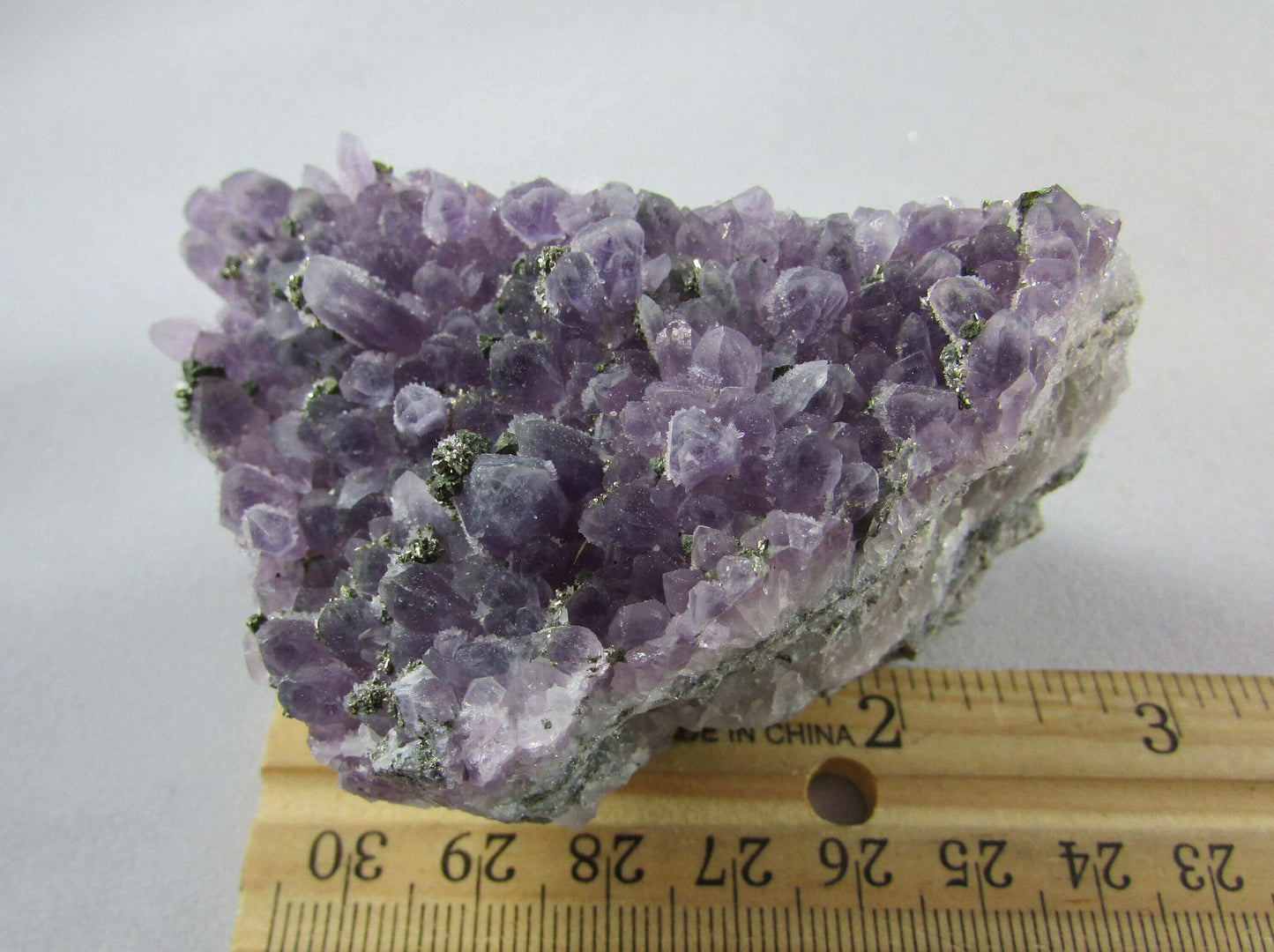 Amethyst Pyrite Cluster, Bulgaria (#6) Crystals